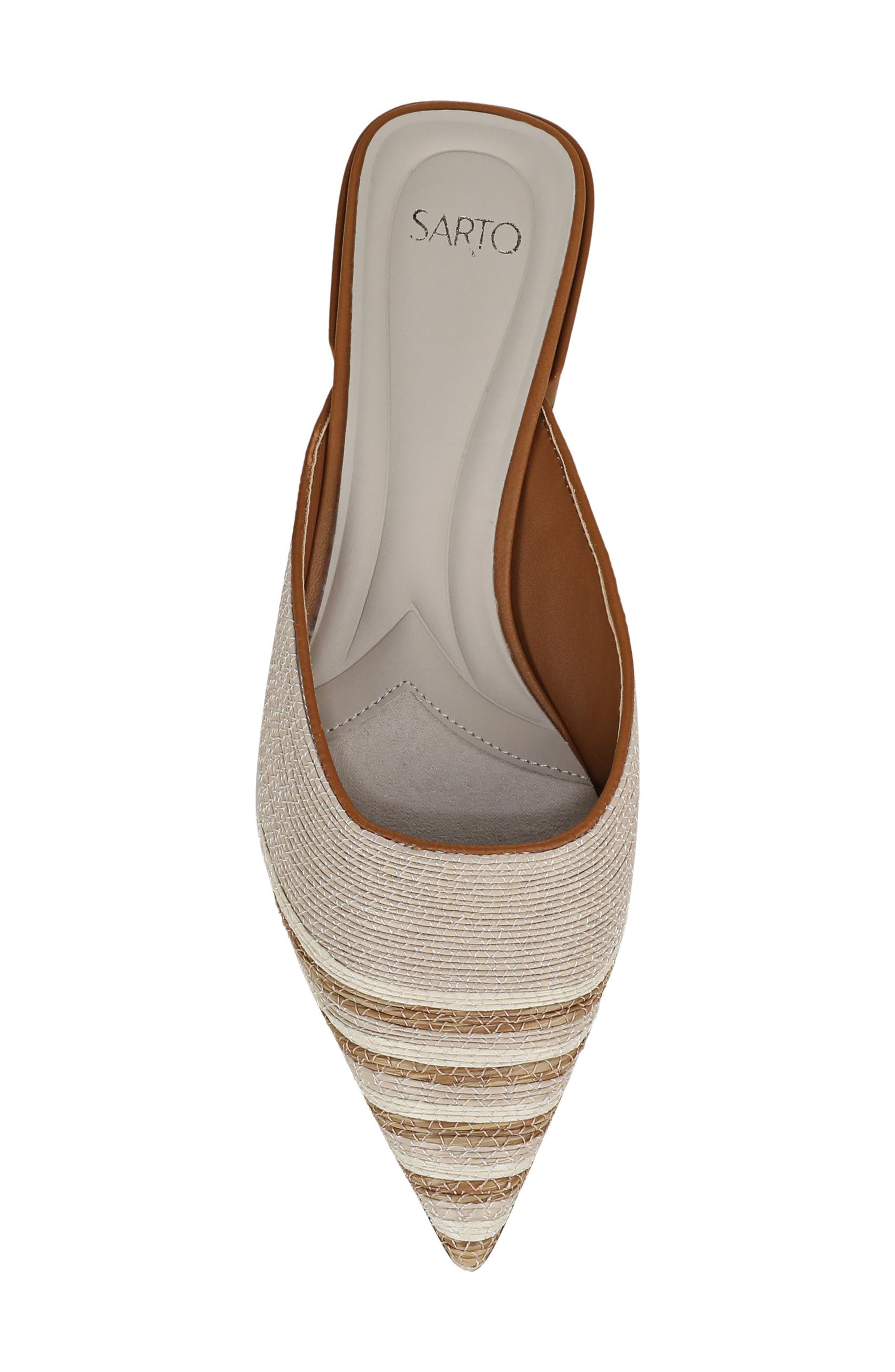 Bennet Pointed Toe Mule, Alternate, color, NATURAL MULTI