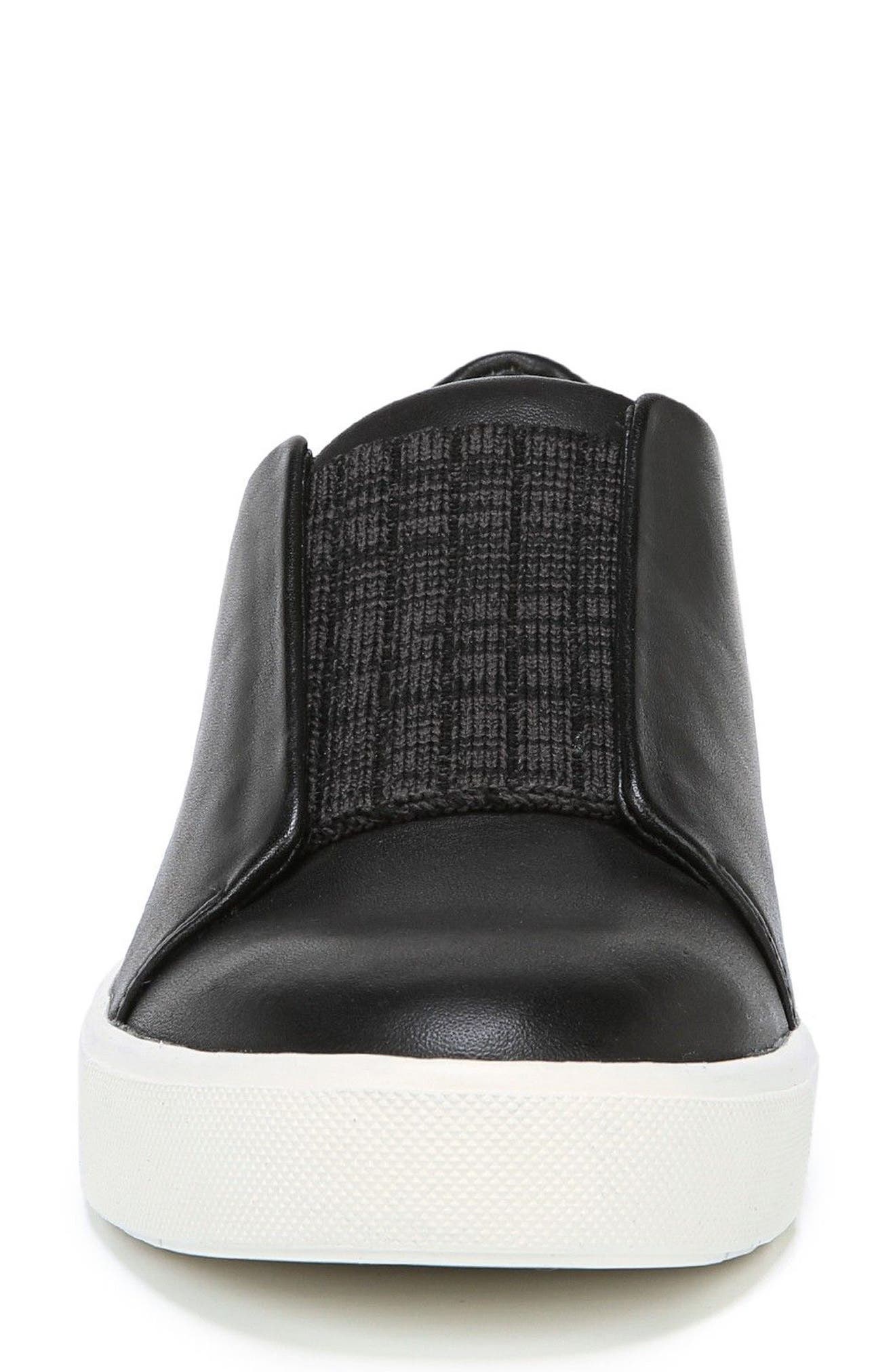 Cantara Slip-On Sneaker, Alternate, color, BLACK/ GREY LEATHER