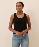 Pact Organic Cotton Luxe Stretch Jersey Tank
