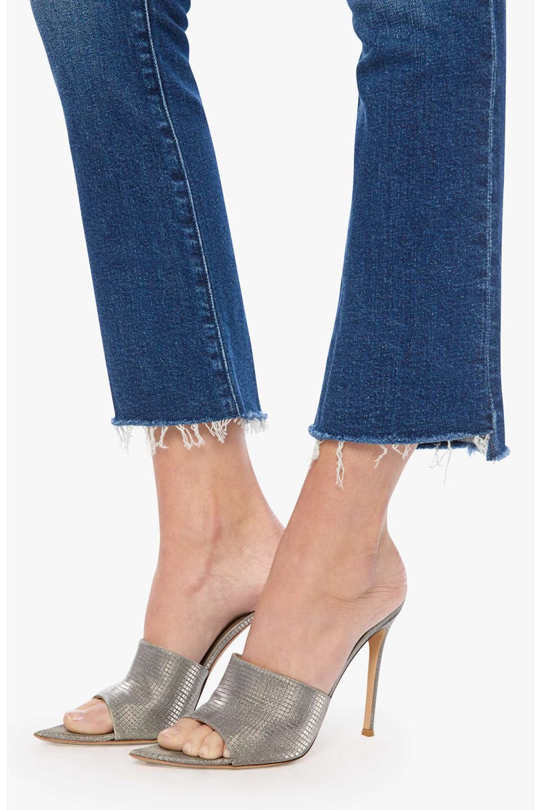 The Insider High Waist Ankle Step Fray Bootcut Jeans, Alternate, color, COSMIC COWGIRL