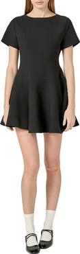English Factory Flare Minidress