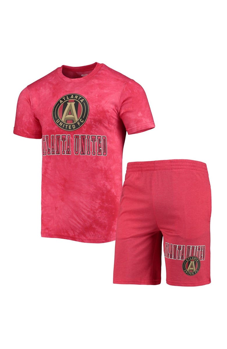 CONCEPTS SPORT Men's Concepts Sport Red Atlanta United FC Billboard T-Shirt & Shorts Sleep Set, Main, color, Red