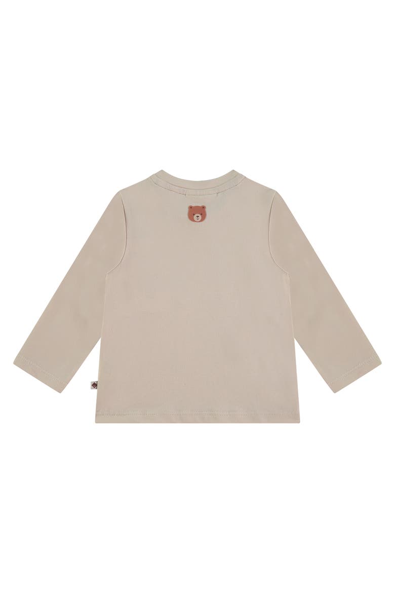 Bear Hug Long Sleeve T-Shirt, Alternate, color, Beige