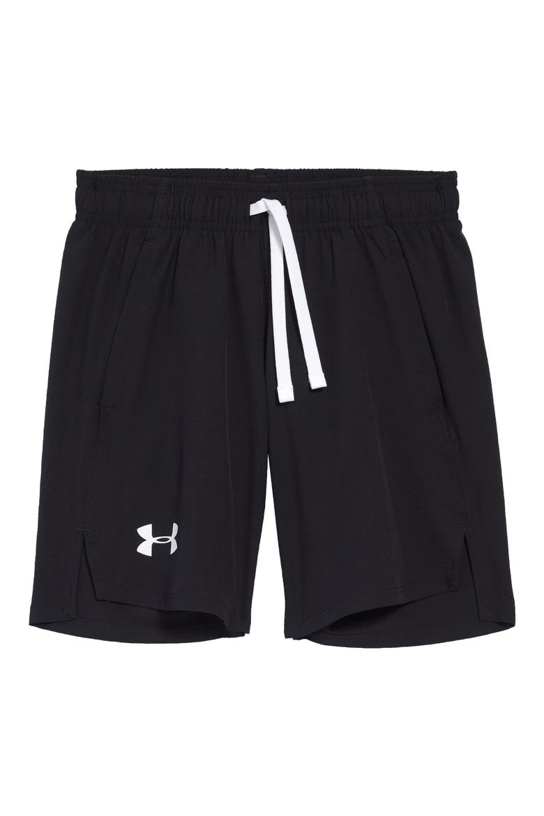 Woven Shorts, Main, color, BLACK / / WHITE