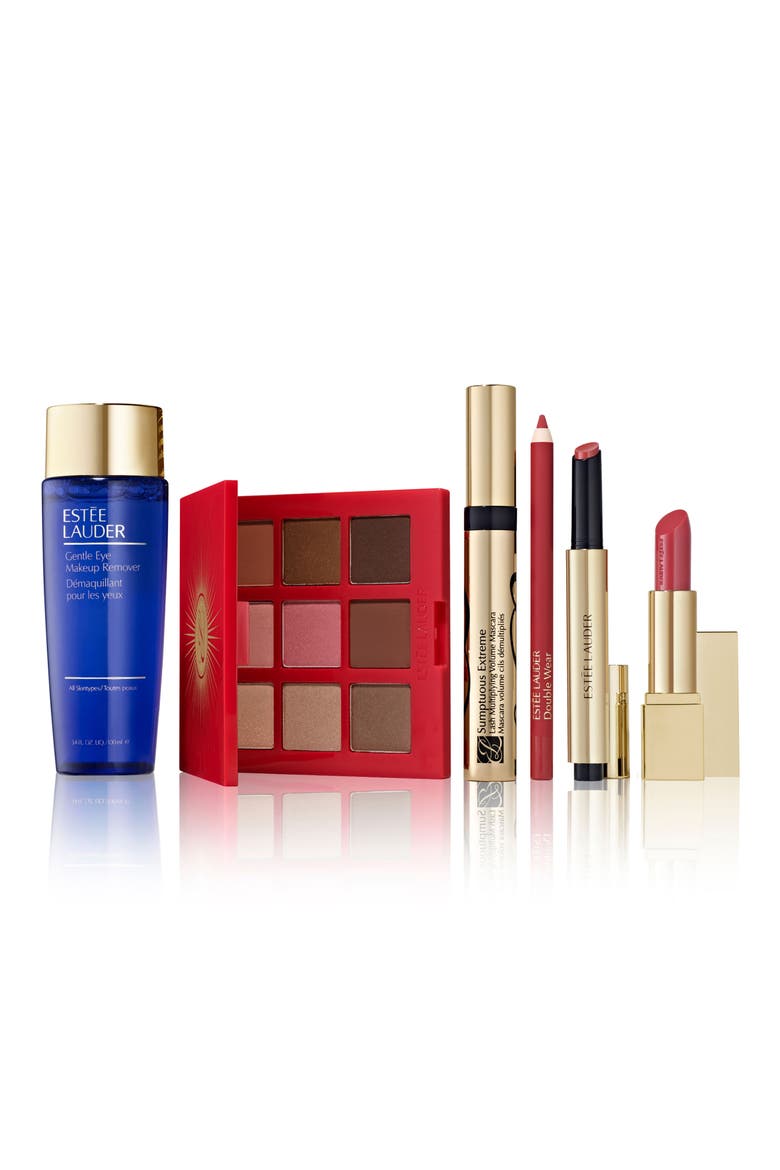 12-Piece Holiday Blockbuster Rebellious Rose Purchase with any Estée Lauder Purchase, Alternate, color, NO COLOR
