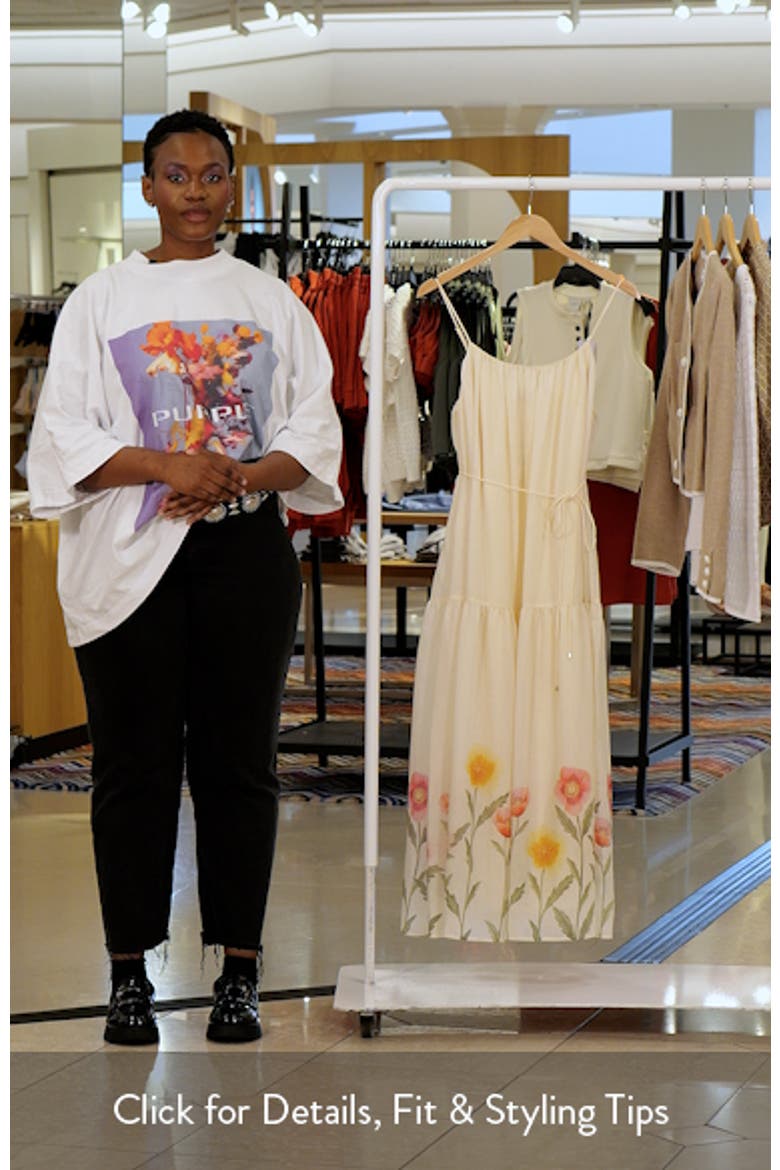 Eline Floral Print Midi Dress video