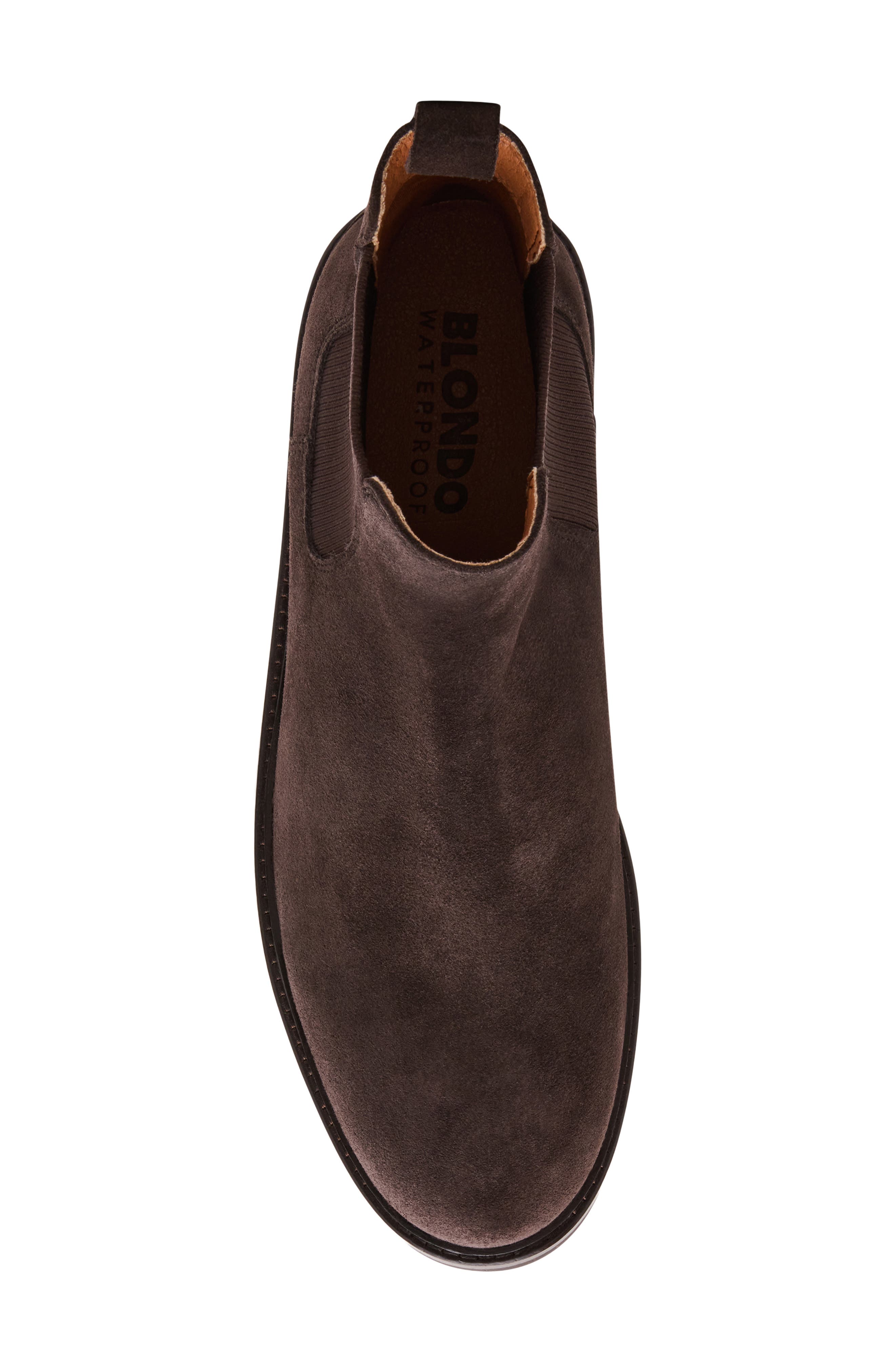 Clifton Chelsea Boot, Alternate, color, CHOCOLATE SUEDE