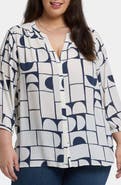 NYDJ Pintuck Top