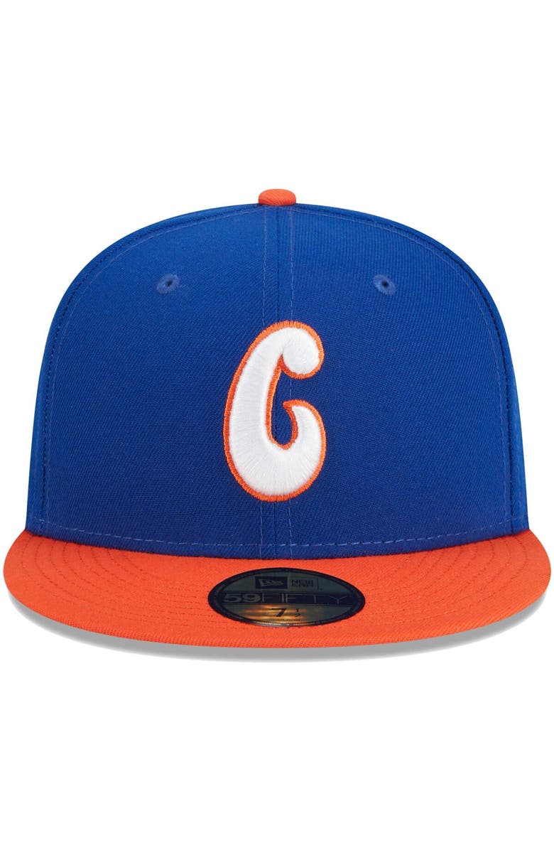 New Era Men's New Era Blue Charlotte Knights Theme Nights   59FIFTY Fitted Hat, Alternate, color, 