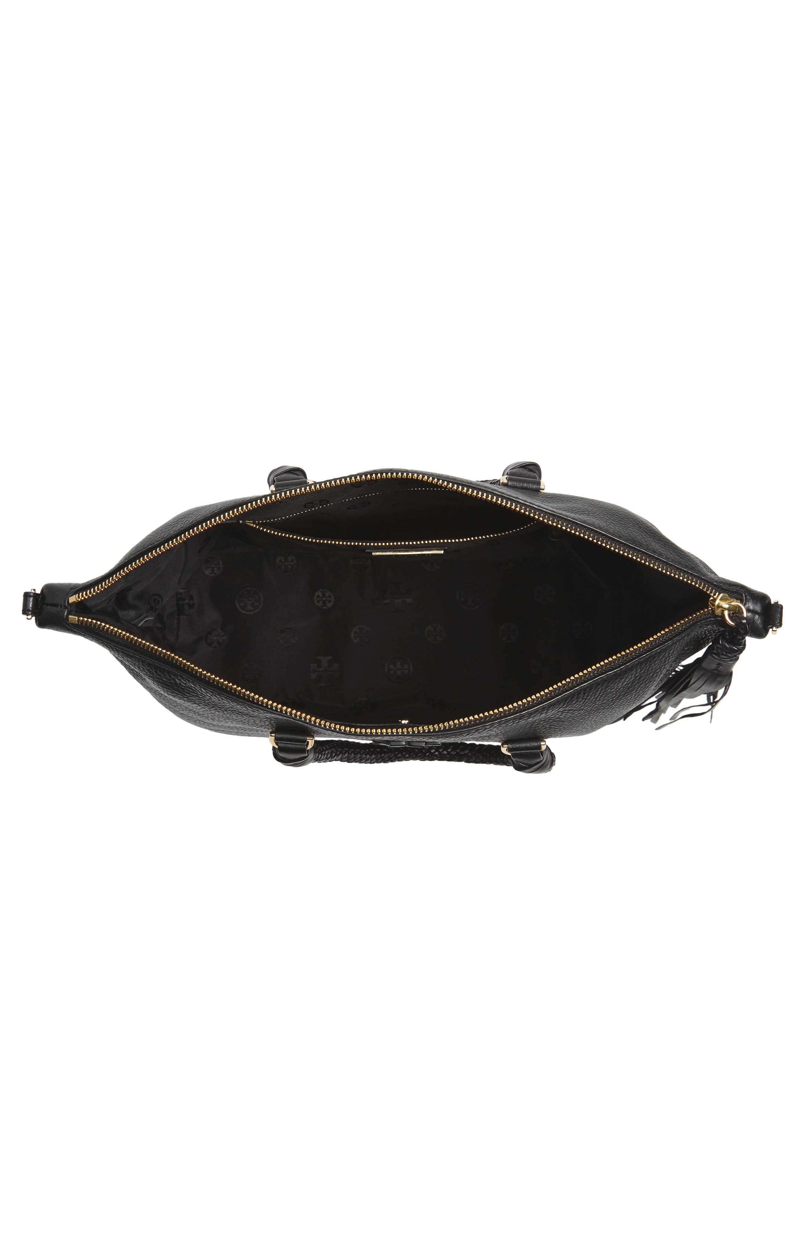 Tory Burch Taylor Leather Satchel, Alternate, color, 