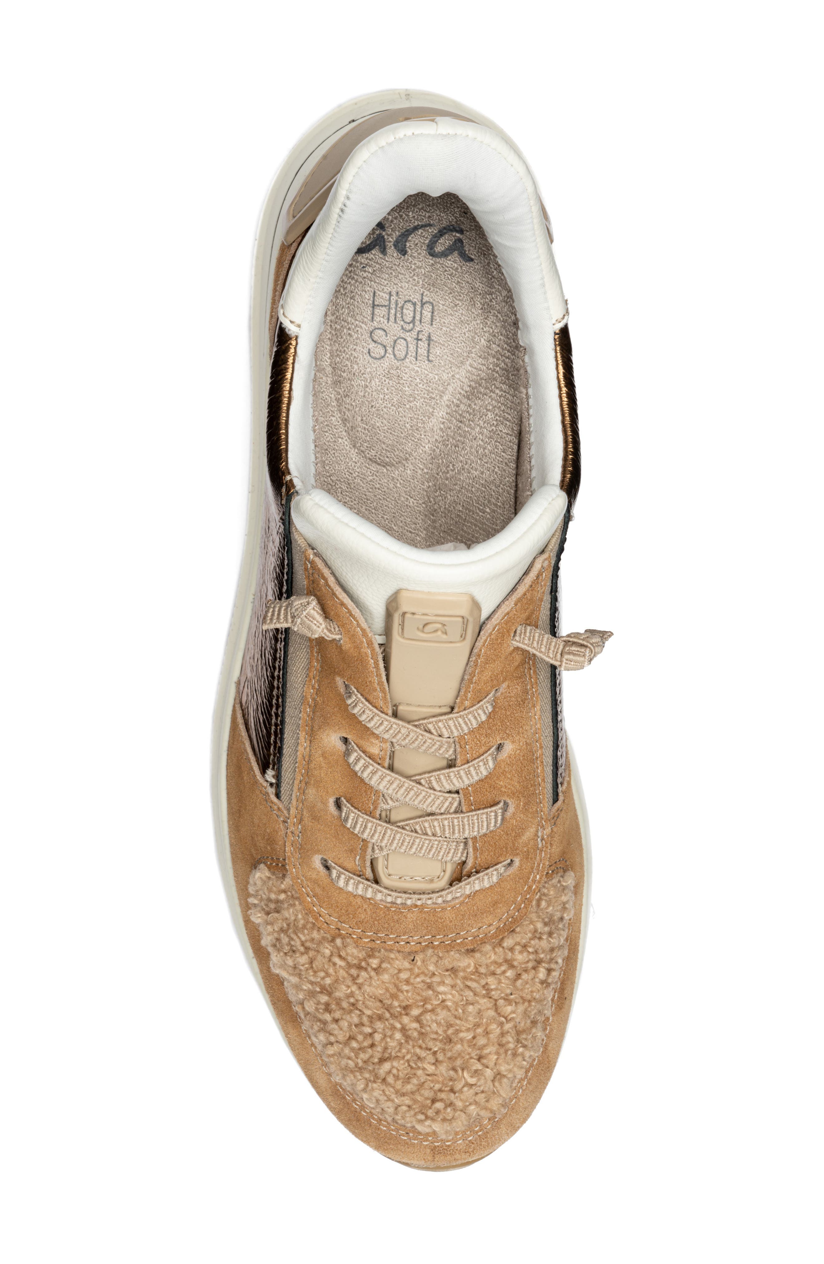 Ovation Sneaker, Alternate, color, BISCUIT/SAND/CREAM