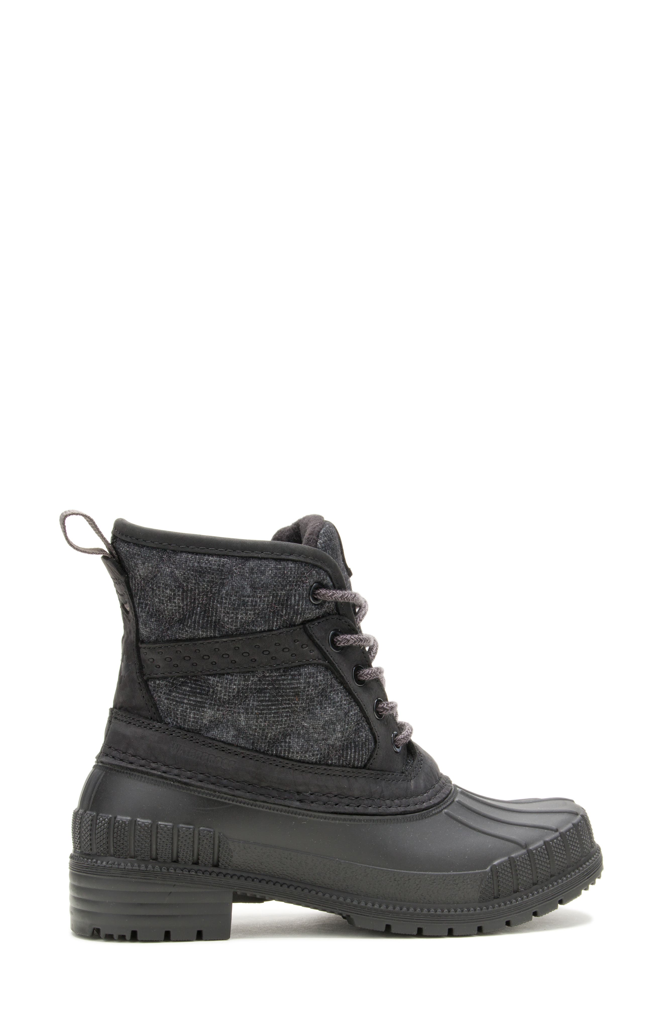 Kamik Sienna Mid 2 Waterproof Duck Boot, Alternate, color, Black