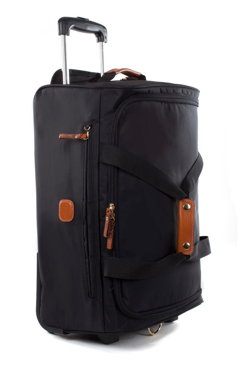 X-Bag 21" Rolling Duffle Bag, Alternate, color, BLACK