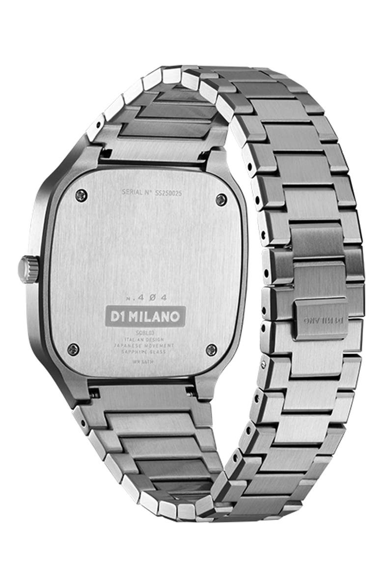 D1 Milano Frame Bracelet Watch, 37mm, Alternate, color, 