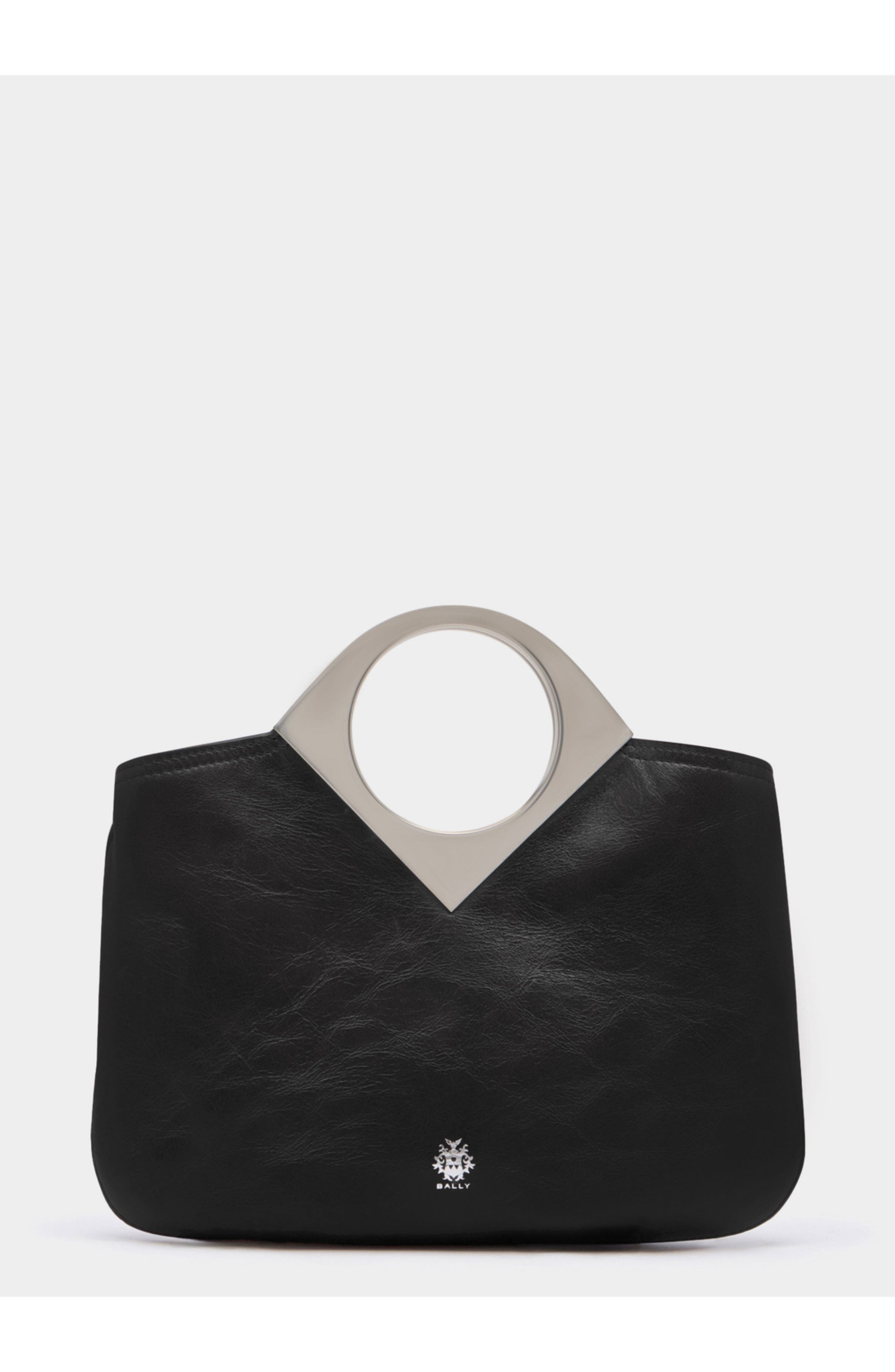 Bally Anni Mini Bag, Main, color, Black