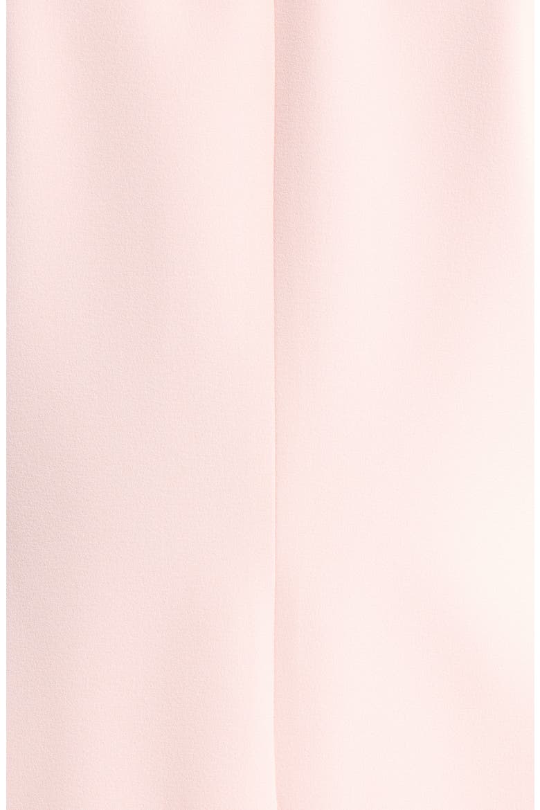 Faux Pearl Detail Ruched Sleeve Blazer, Alternate, color, TEA ROSE