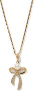 Nadri Eros Bow Choker Necklace
