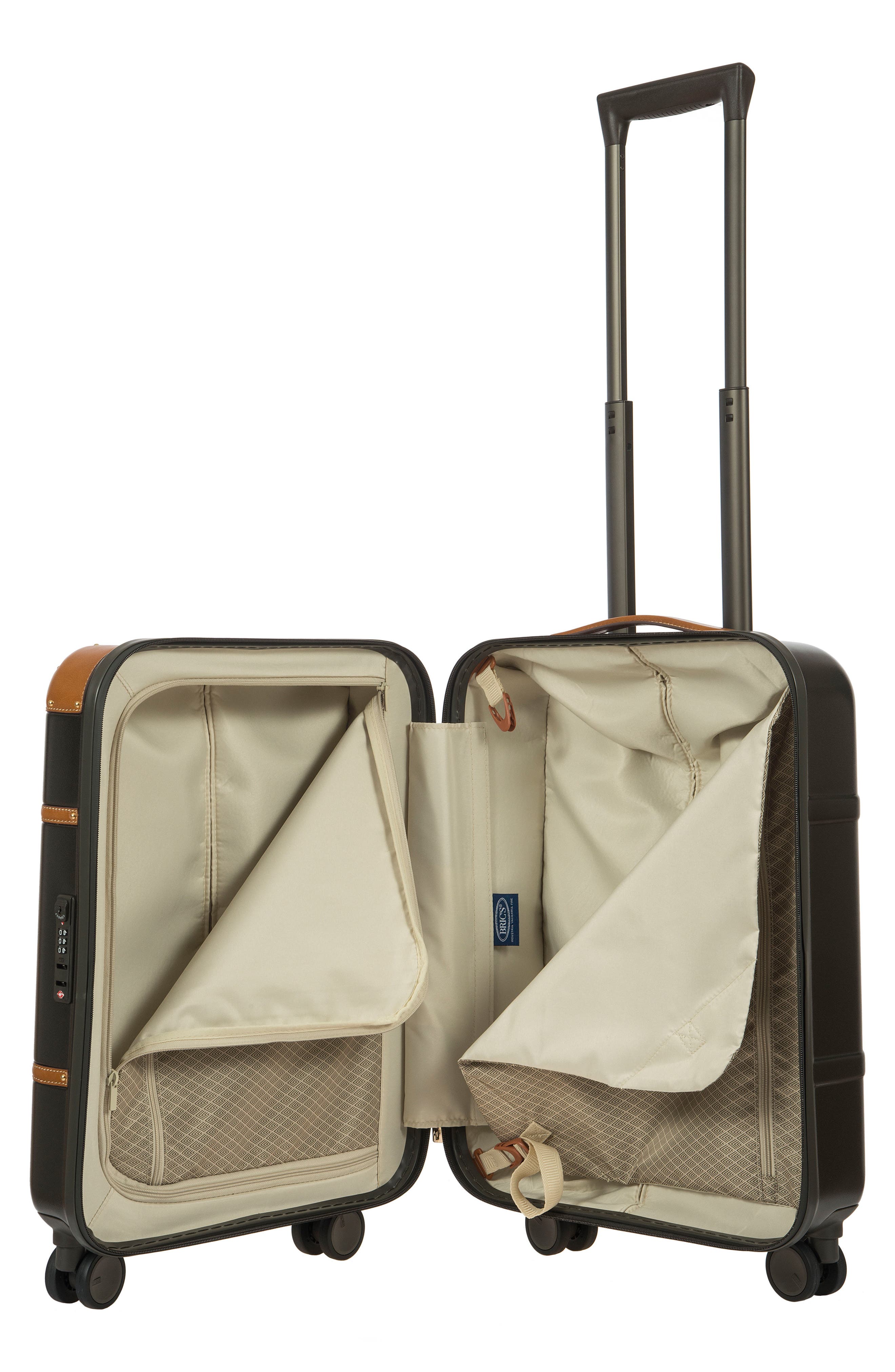 Bric's Bellagio 2.0 21-Inch Rolling Carry-On, Alternate, color, Olive