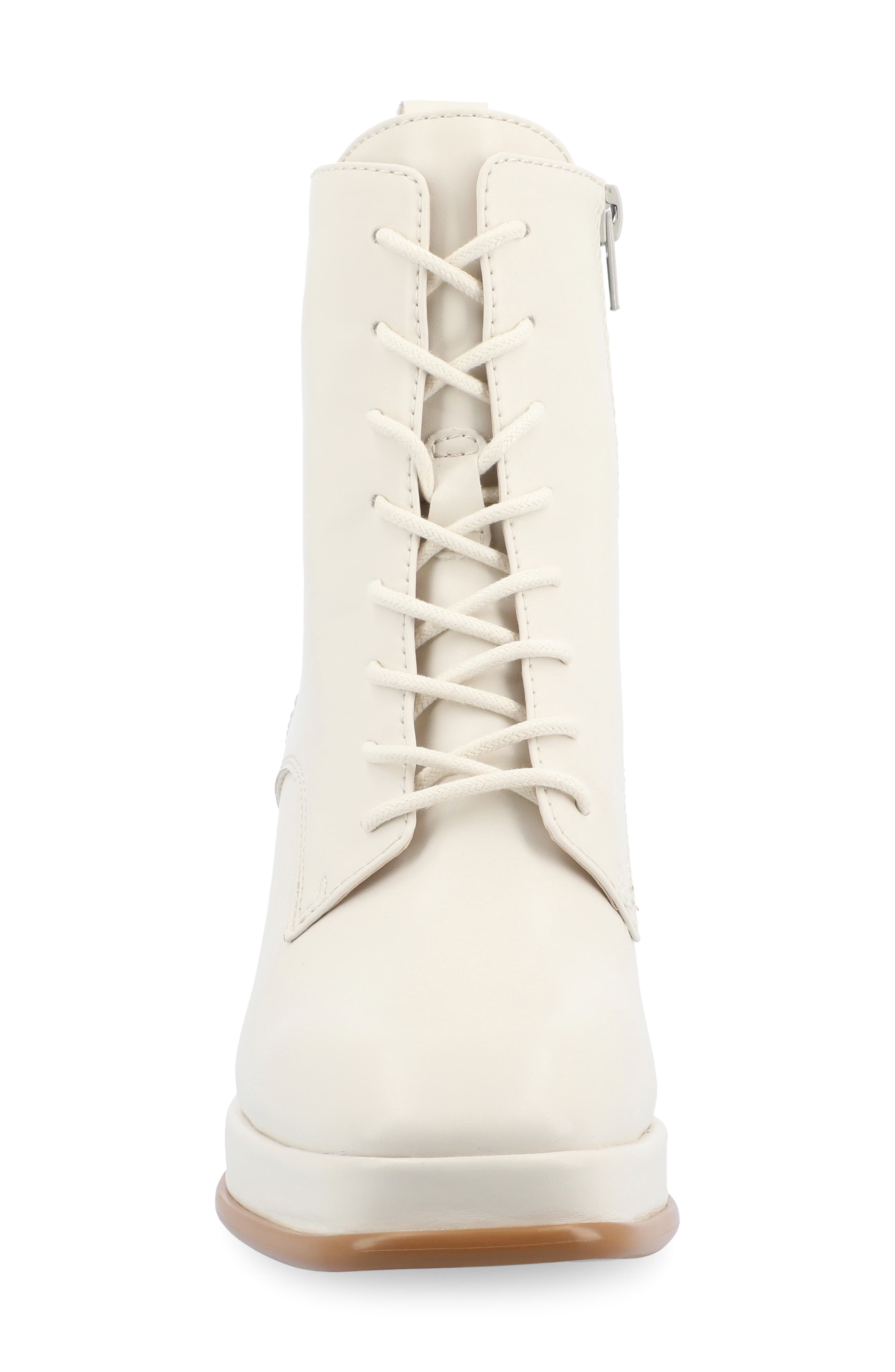 Journee Collection Kalandi Bootie, Alternate, color, Bone