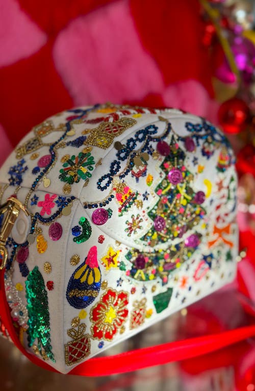 Simitri Holiday Half Moon Bag In Multi