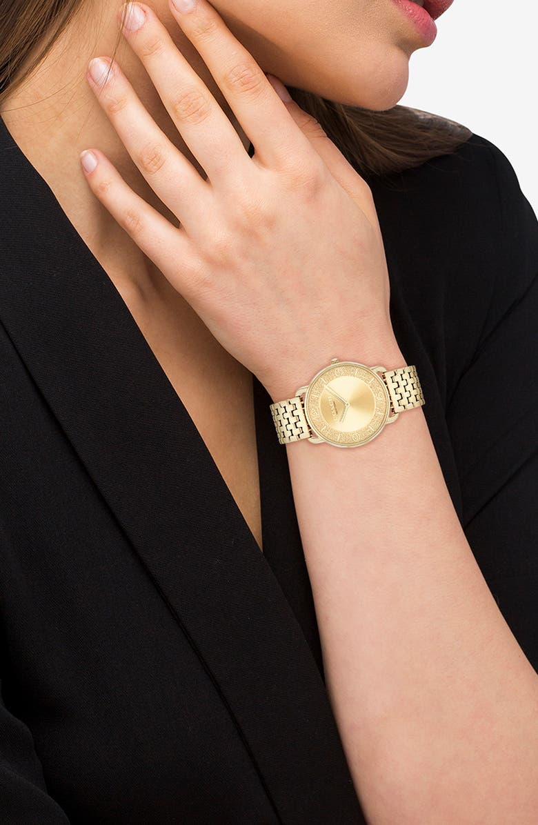 COACH Elliot Bracelet Watch, 36mm, Alternate, color, 