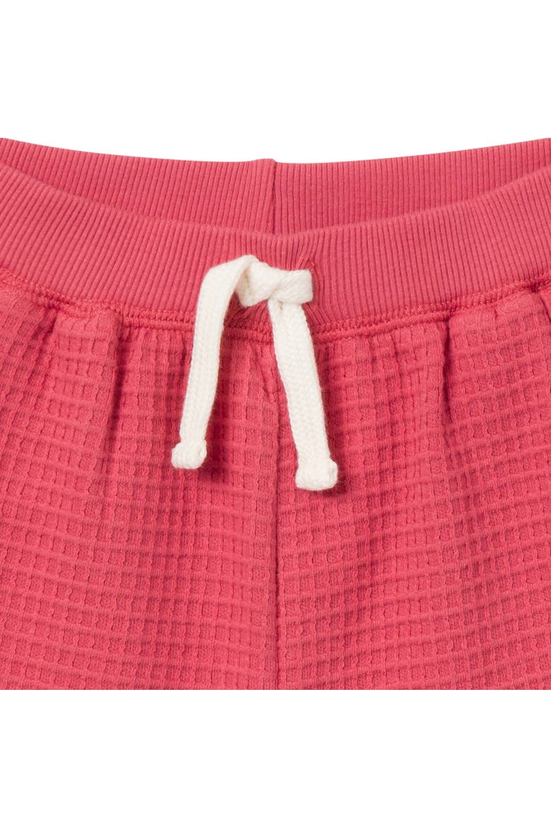Long Sleeve Top and Shorts Set, Alternate, color, Dusty Red