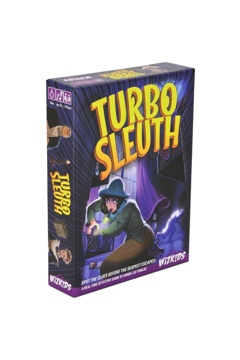 Turbo Sleuth Wizkids Puzzle Solving Game, Main, color, Multicolored