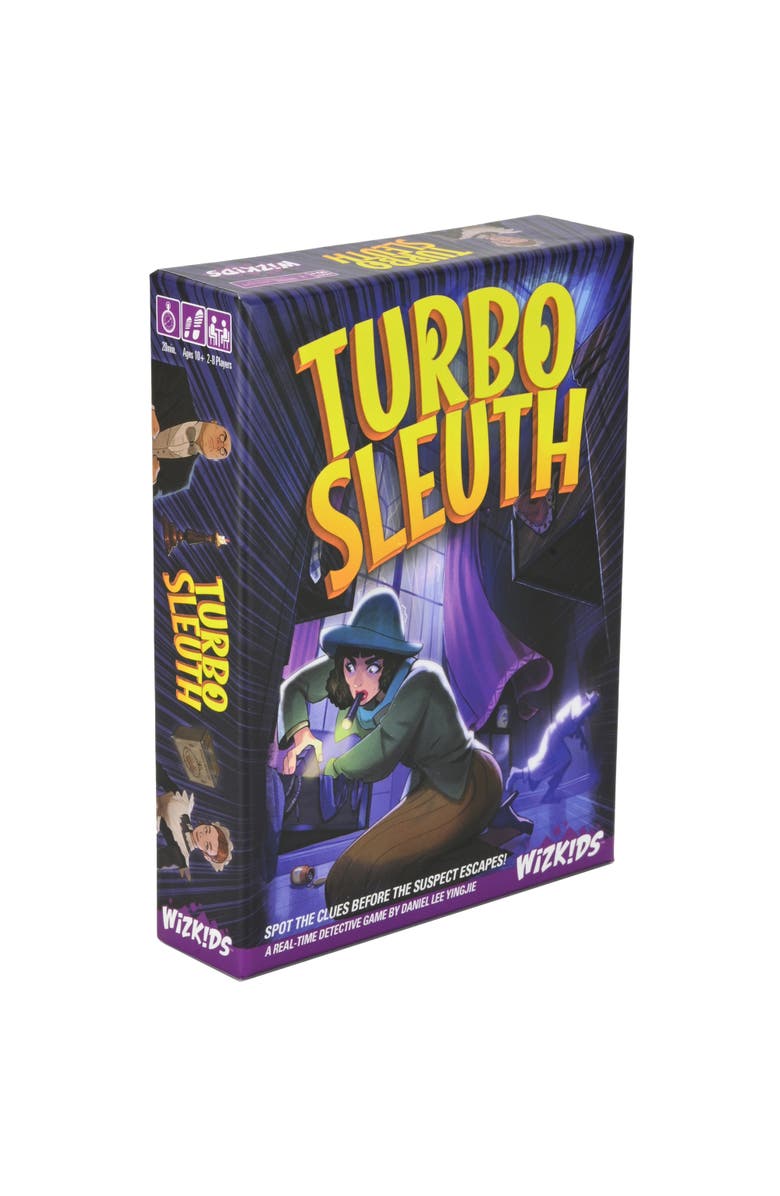 WizKids Games Turbo Sleuth Wizkids Puzzle Solving Game, Main, color, Multicolored