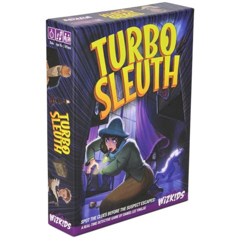 Turbo Sleuth Wizkids Puzzle Solving Game