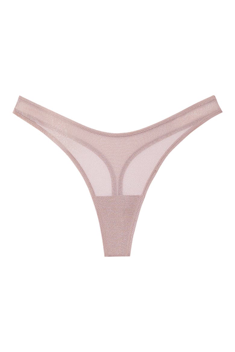 The Mesh Thong, Main, color, MOONBEAM