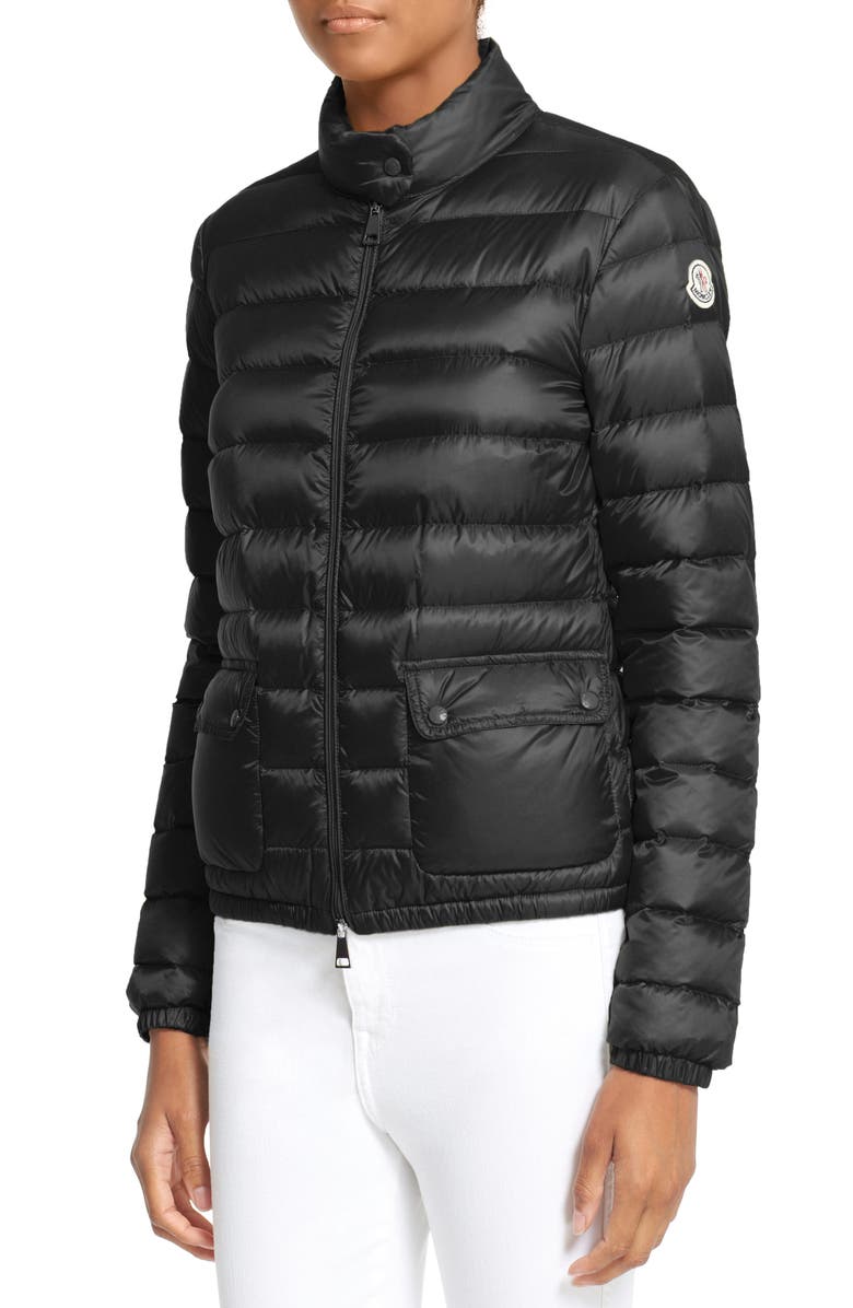 Moncler 'Lans' Water Resistant Short Down Jacket, Alternate, color, 