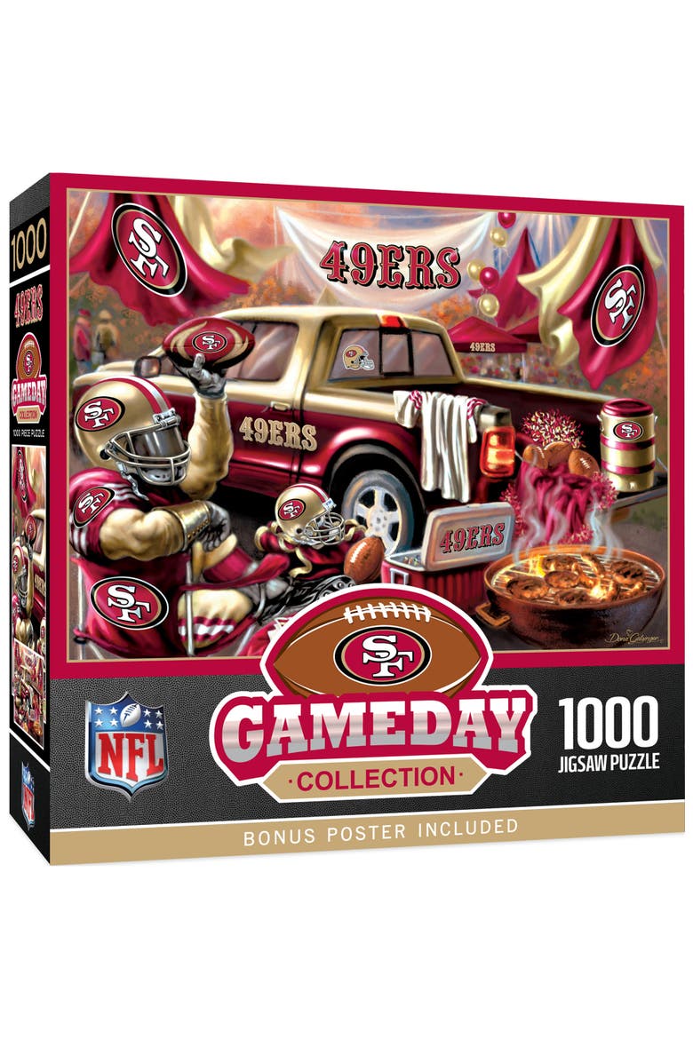 San Francisco 49ers Gameday 1000 Puzzle, Main, color, Multicolor