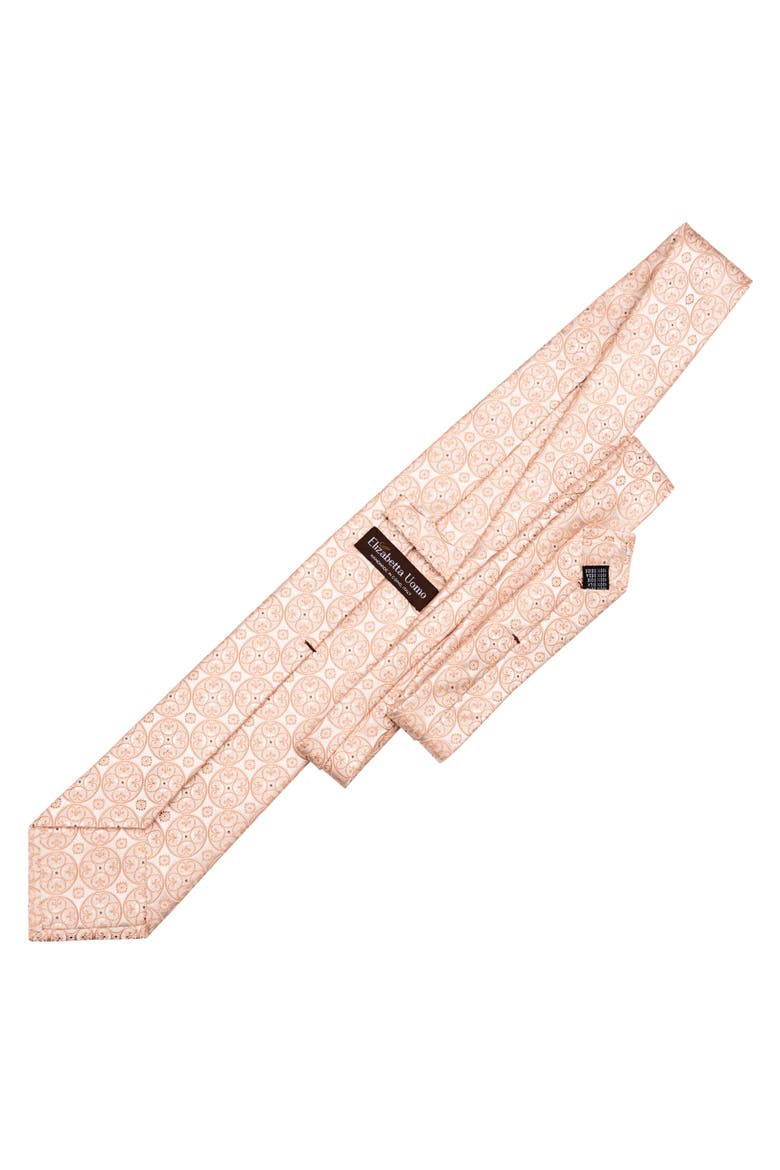 Palladio - Silk Jacquard Tie for Men, Alternate, color, Blush