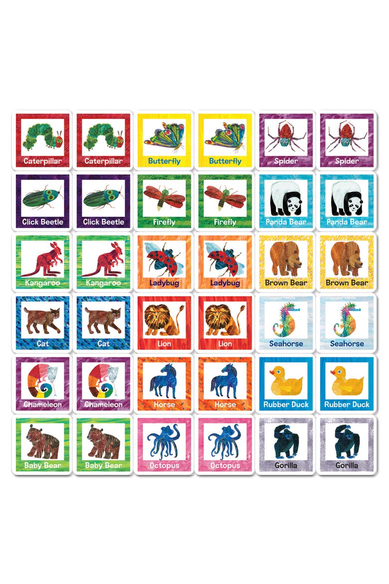 World of Eric Carle Matching Travel Game, Alternate, color, Multicolor