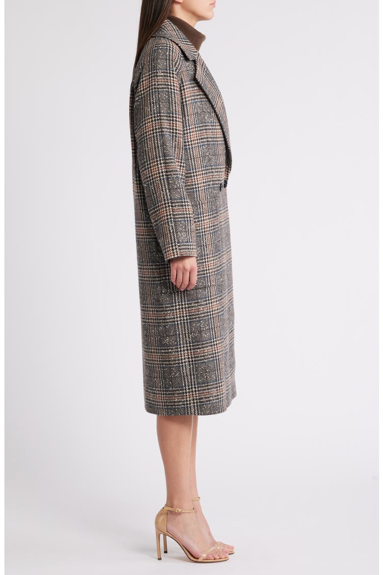 Calodino Plaid Coat, Alternate, color, OPEN MISC