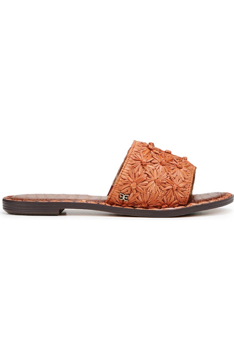 Sam Edelman Giovanna Raffia Slide Sandal, Alternate, color,