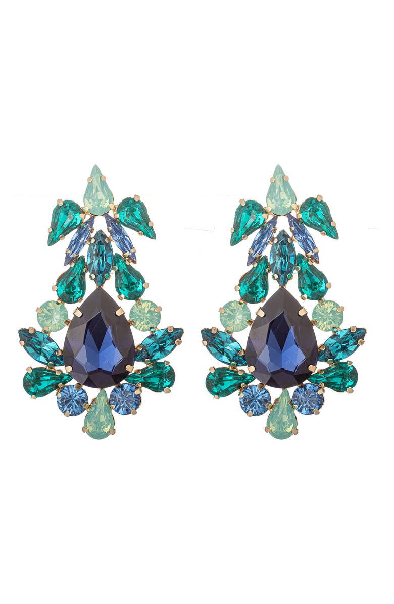 EYE CANDY LOS ANGELES Miranda Statement Earrings, Main, color, 