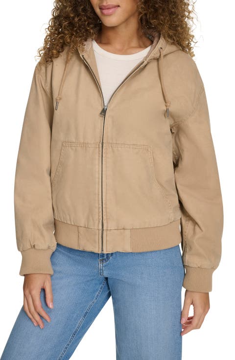 Work Cotton Canvas Zip Jacket