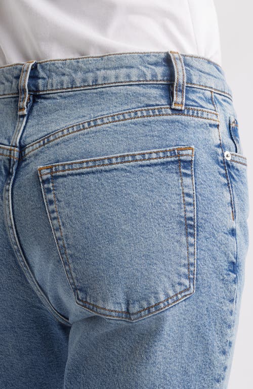 Shop Frame The Borrowed Mid Rise Boyfriend Jeans In Ricochet