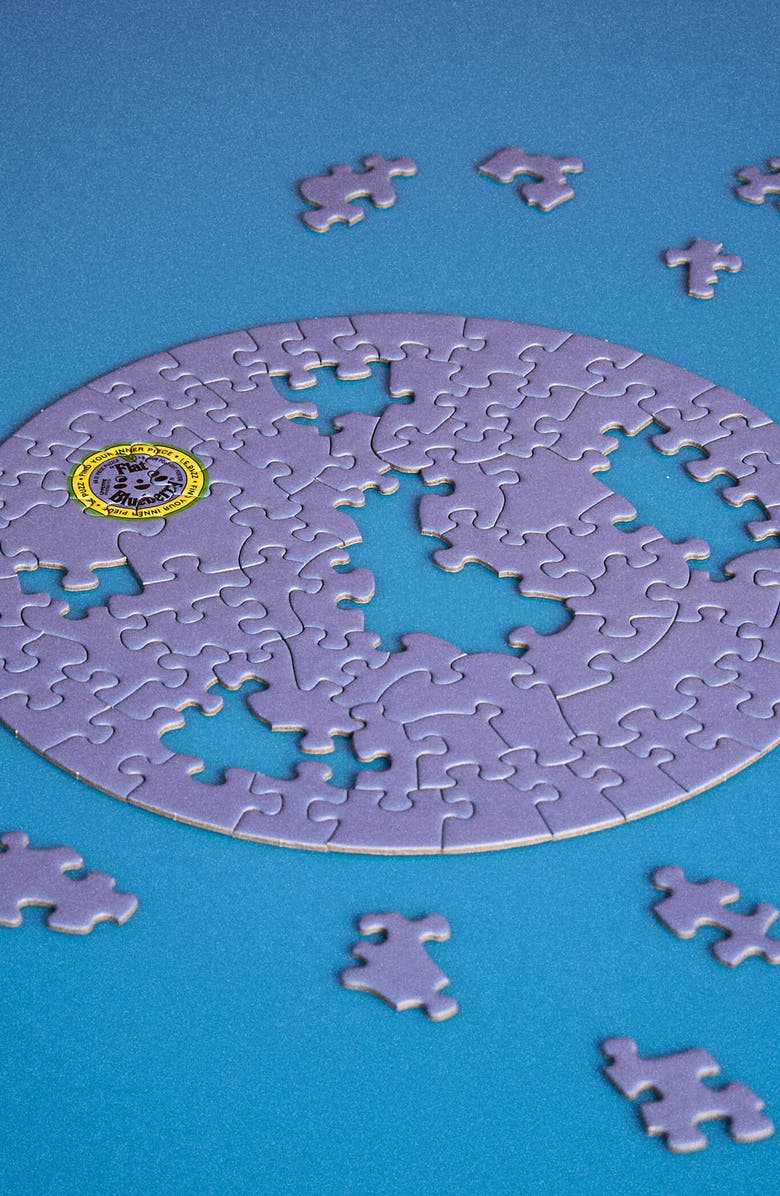 Le Puzz Flat Blueberry 81 Piece Mini Jigsaw Puzzle, Alternate, color, NO COLOR