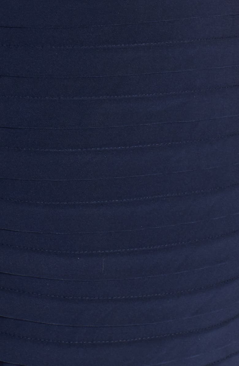 Xscape Evenings Xscape Lace Cap Sleeve Jersey Body-Con Dress, Alternate, color, 