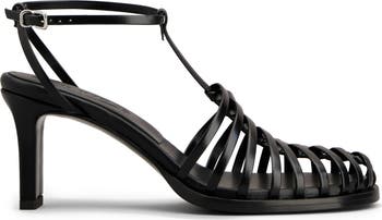 T-Strap Cage Sandal