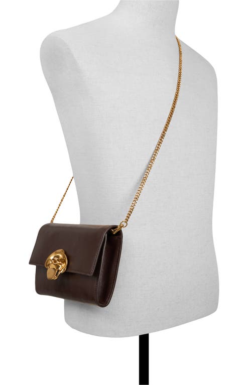 Ted Baker London Kira Rose Leather Clutch In Brown