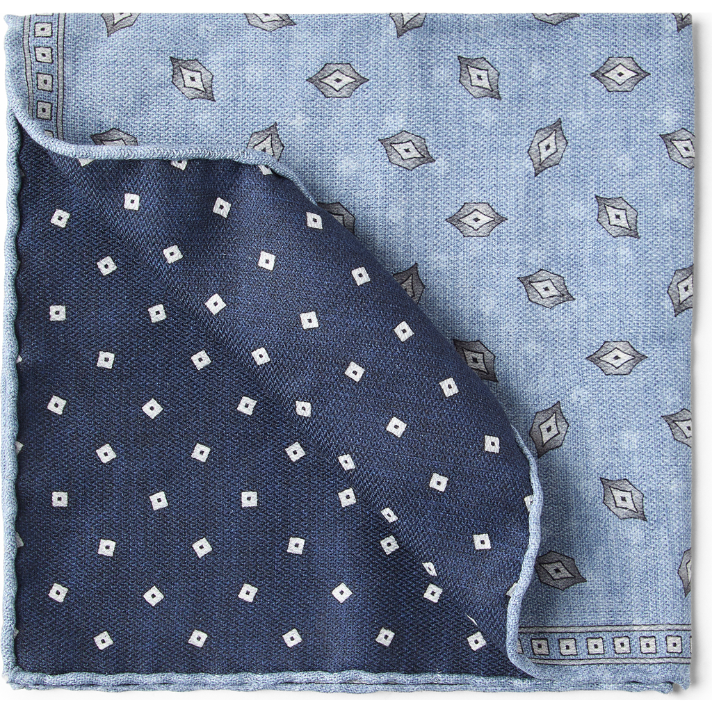 Brunello Cucinelli Patterned Pocket Square
