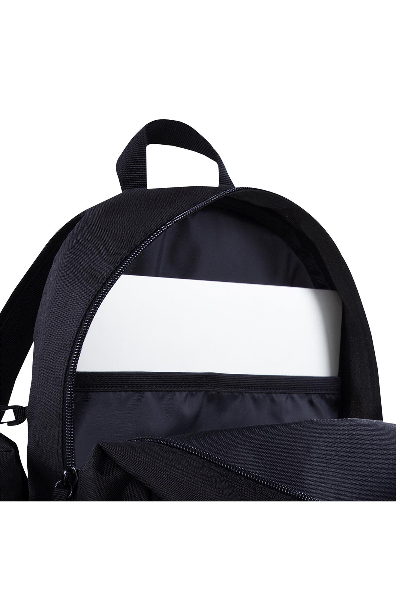 3 Brand Kids' Swoosh Backpack with Pencil Case, Alternate, color, 