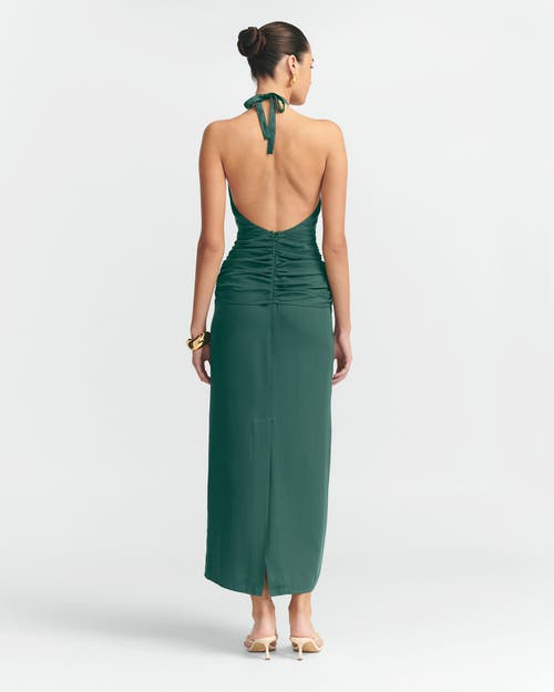 St Mrlo Nessie Midi Dress In Green