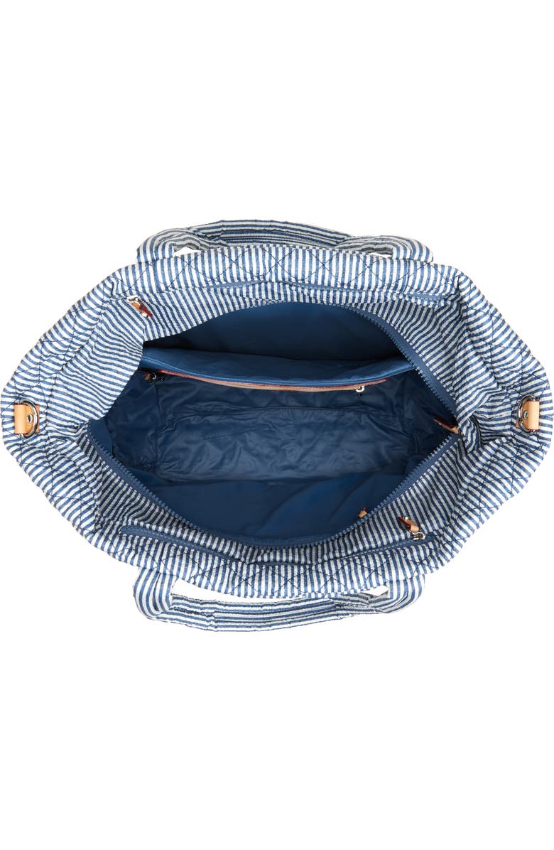 MZ Wallace Large Empire Quilted Seersucker Tote, Alternate, color,