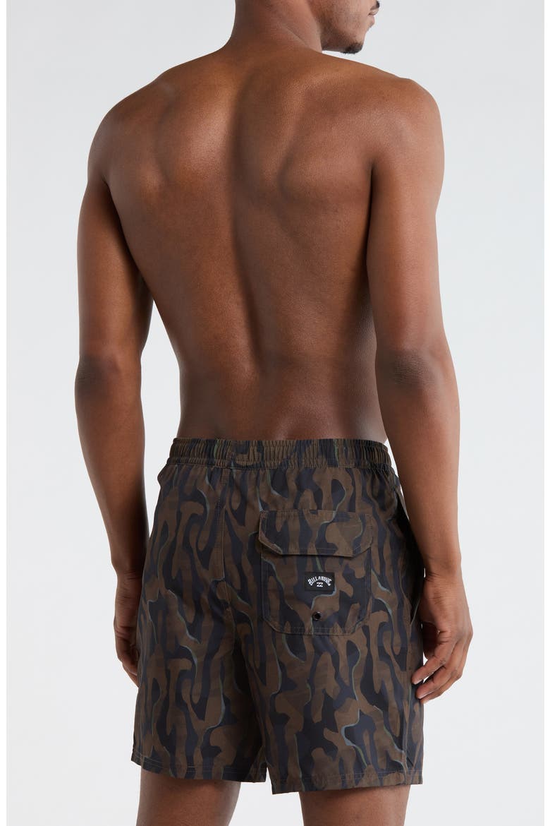 Zion Volley Swim Trunks, Alternate, color, SLATE BLACK