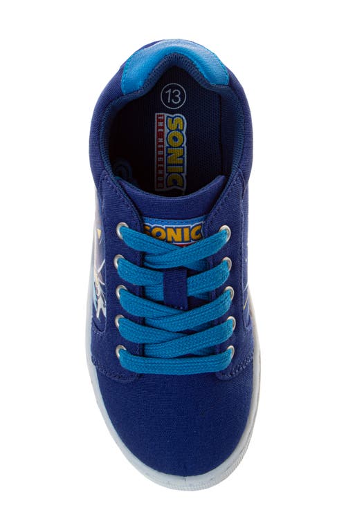 Josmo Kids' Sonic The Hedgehog Sneaker In Blue