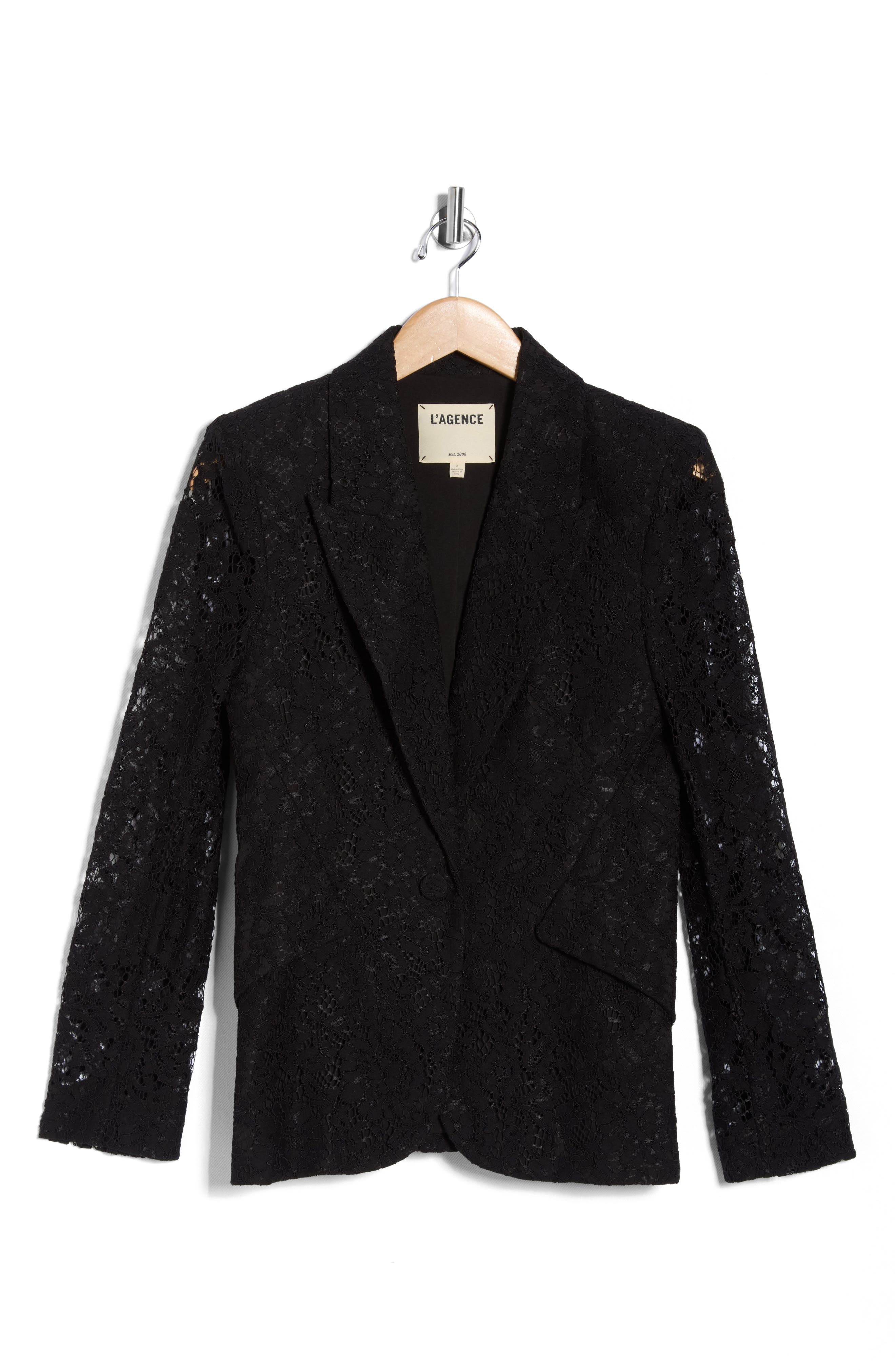 L'AGENCE Chamberlain Lace Blazer